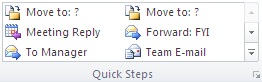 Quick steps